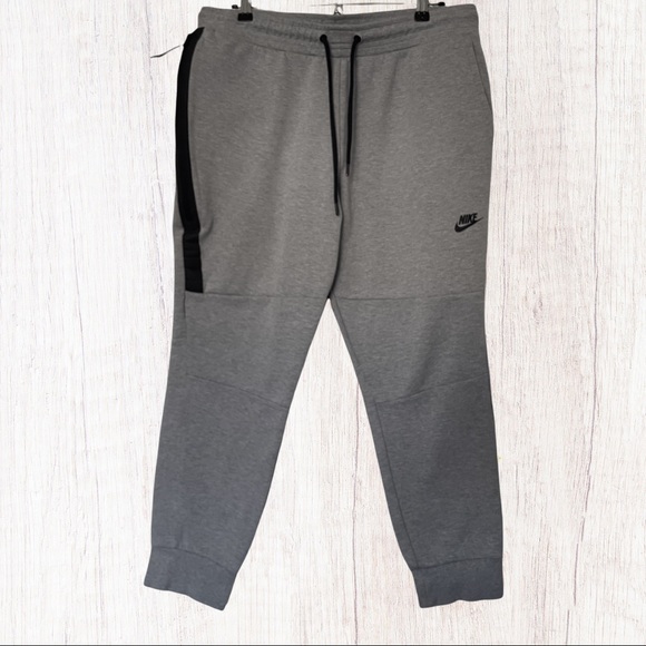 Nike Other - Nike Gray Tech Fleece Jogger Pants SZ XL